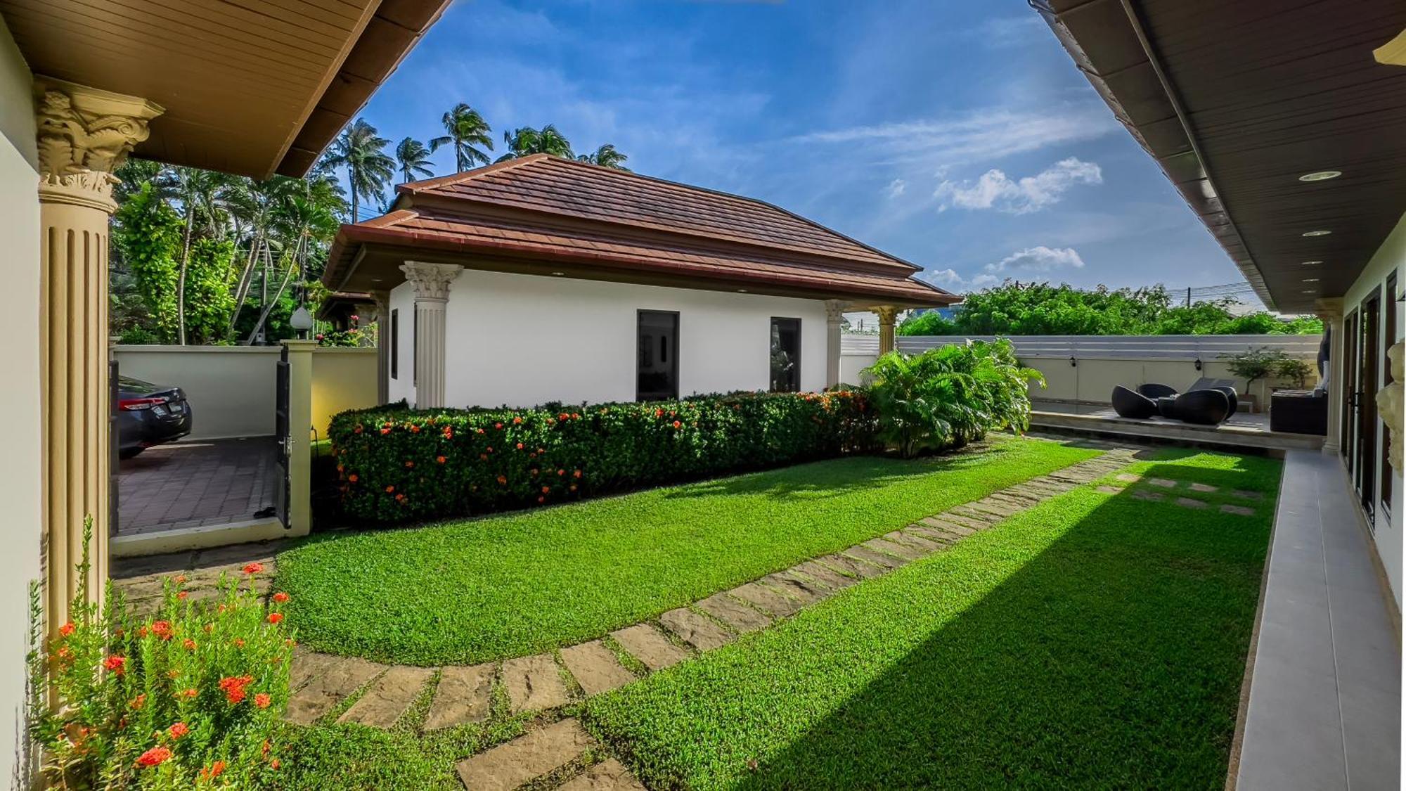 Garden Bungalows 4Br With Private Pool Ban Saiyuan Exterior photo