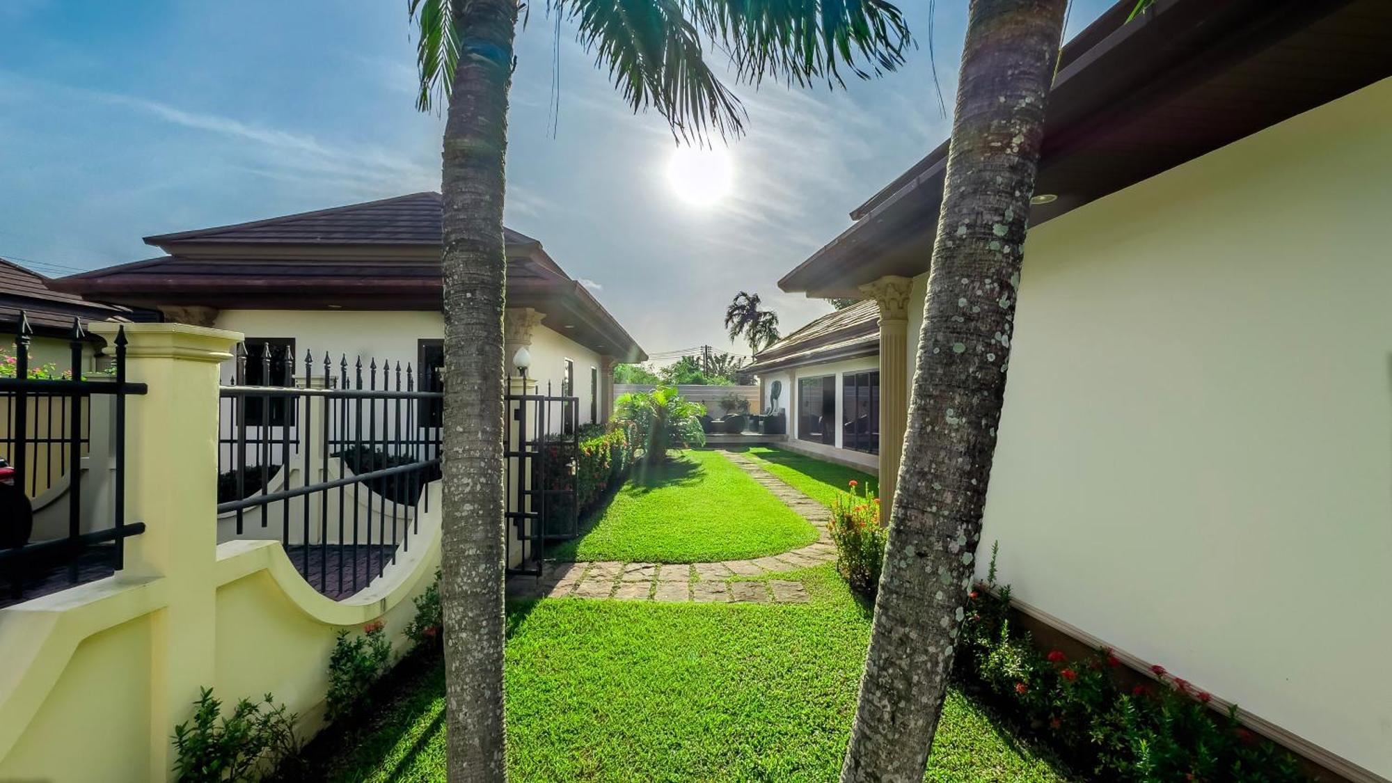 Garden Bungalows 4Br With Private Pool Ban Saiyuan Exterior photo