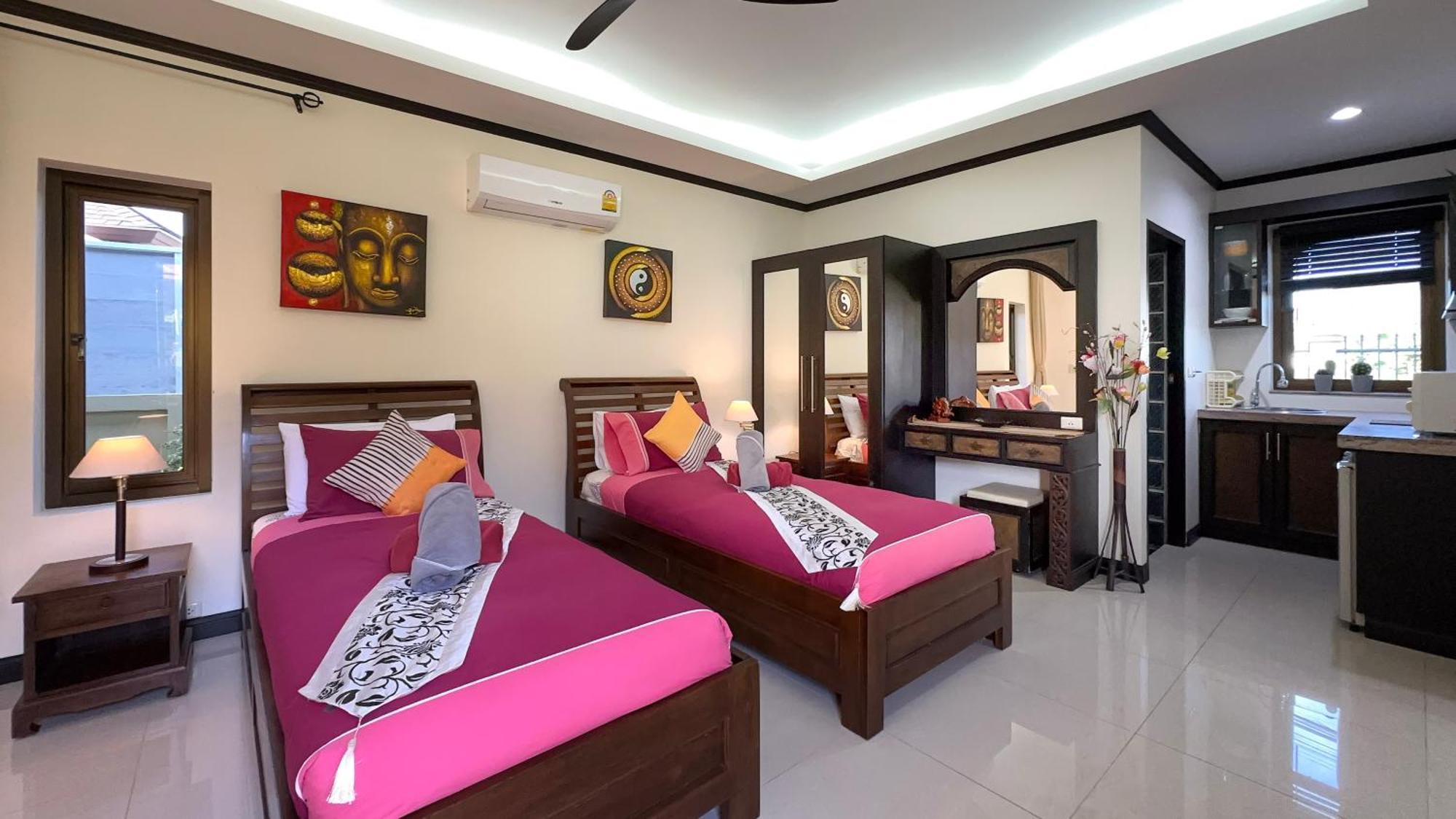 Garden Bungalows 4Br With Private Pool Ban Saiyuan Exterior photo